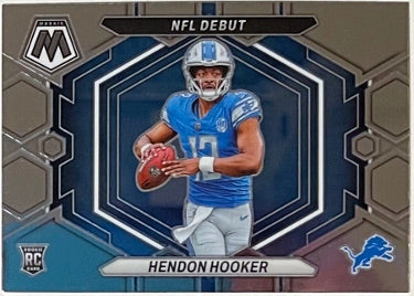 Hendon Hooker 2023 Panini Mosaic Silver NFL Debut Rookie Card (RC) #ND-1 (Lions/Tennessee)-Powers Sports Memorabilia