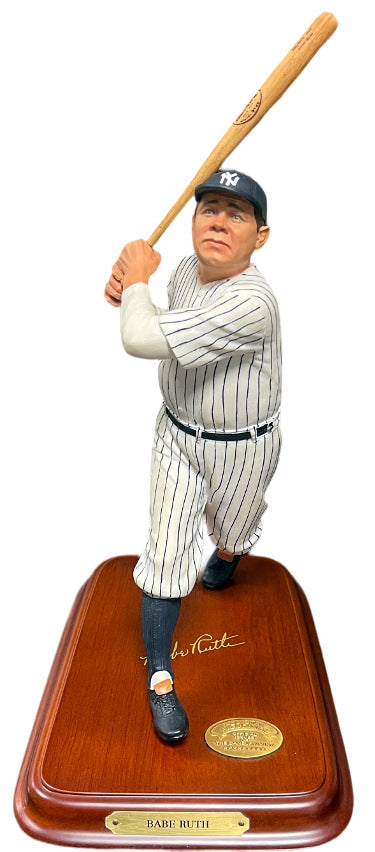 Babe Ruth New York Yankees MLB All Star 9?ǥ Figurine/Sculpture - Danbury Mint COO?Çô PRISTINE-Powers Sports Memorabilia