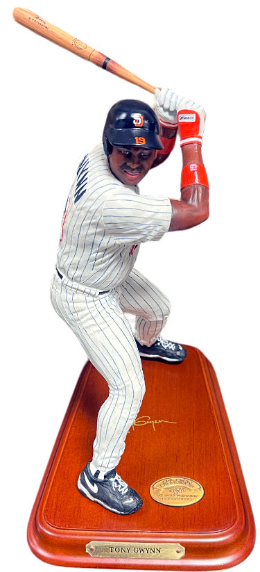 Tony Gwynn San Diego Padres MLB All Star 9?ǥ Figurine/Sculpture - Danbury Mint COO?Çô PRISTINE-Powers Sports Memorabilia