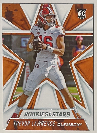 Trevor Lawrence 2021 Panini Chronicles Rookies & Stars Draft Picks Rookie Card #301 (Clemson/Jaguars)-Powers Sports Memorabilia