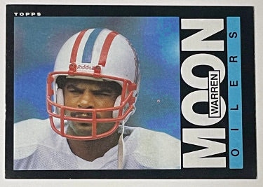 Warren Moon 1985 Topps Rookie Card (RC) #251 (Houston Oilers)-Powers Sports Memorabilia