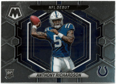 Anthony Richardson 2023 Panini Mosaic NFL Debut Rookie Card (RC) #ND-5 (Colts/Florida)-Powers Sports Memorabilia