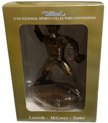 Bruce Sutter St. Louis Cardinals Hartland 27th National Exclusive 6?ǥ Bronze Figurine/Statue/HOF-Pristine/NIB/RARE-Powers Sports Memorabilia