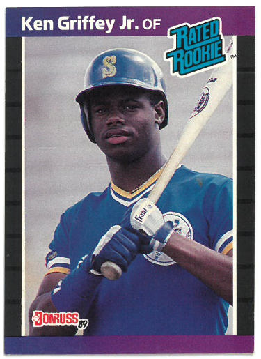 Ken Griffey, Jr. 1989 Donruss Rookie Baseball Card (RC) #33 (Seattle Mariners/HOF) - CTBL_038589-Powers Sports Memorabilia
