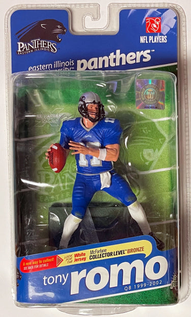 Tony Romo NCAA Eastern Illinois Panthers 2010 Mcfarlane Toys Action Figure/Series 2/New-Powers Sports Memorabilia