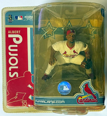 Albert Pujols MLB St. Louis Cardinals 2007 Mcfarlane Toys Action Figure/Series 19/White Jersey/New-Powers Sports Memorabilia