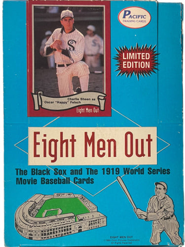 1988 Pacific Eight Men Out Movie Factory Sealed 36pk/360 CPB-Full Box (1919 WS Black Sox Scandal)-Powers Sports Memorabilia