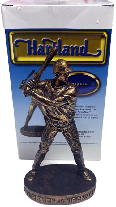 Cal Ripken Jr. Iron Man Baltimore Orioles Hartland 6.5?ǥ Statue/Figurine- COA/NIB- PRISTINE-Powers Sports Memorabilia