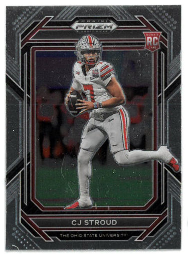 CJ/C.J. Stroud 2023 Panini Prizm Draft Picks Rookie Card (RC) #102 (Ohio State/Texans)-Powers Sports Memorabilia