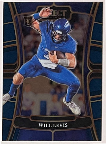 Will Levis 2023 Panini Select Draft Picks Rookie Card (RC) #3 (Kentucky/Titans)-Powers Sports Memorabilia