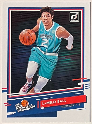 LaMelo Ball 2020-21 Panini Donruss Rookie Card (RC) #1 (Charlotte Hornets)-Powers Sports Memorabilia