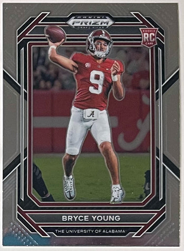 Bryce Young 2023 Panini Prizm Draft Picks Rookie Card (RC) #101 (Alabama/Panthers)-Powers Sports Memorabilia