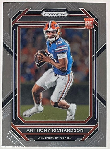 Anthony Richardson 2023 Panini Prizm Draft Picks Rookie Card (RC) #104 (Florida/Colts)-Powers Sports Memorabilia