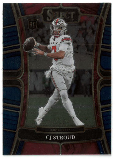 CJ/C.J. Stroud 2023 Panini Select Draft Picks Rookie Card (RC) #2 (Ohio State/Texans) - CTBL_038816-Powers Sports Memorabilia