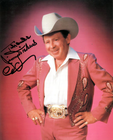 Little Jimmy Dickens Autographed Color 8x10 Photo Thanks- COA-Powers Sports Memorabilia