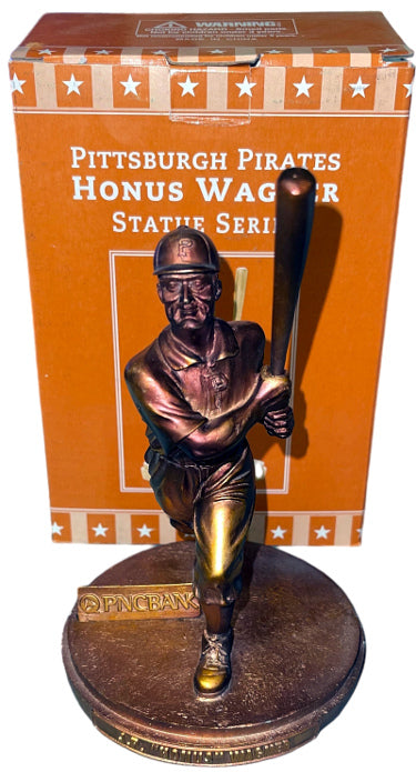 Honus Wagner Pittsburgh Pirates 2005 Statue Series Figure PNC Park Stadium SGA -PRISTINE/NIB-Powers Sports Memorabilia