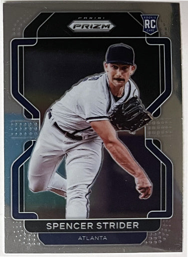 Spencer Strider 2022 Panini Prizm Rookie Card (RC) #240 (Atlanta Braves)-Powers Sports Memorabilia