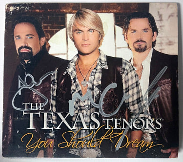 The Texas Tenors Autographed You Should Dream CD Booklet/CD 3 Sigs- JSA (Fischer/Collins/Hagen)-Powers Sports Memorabilia