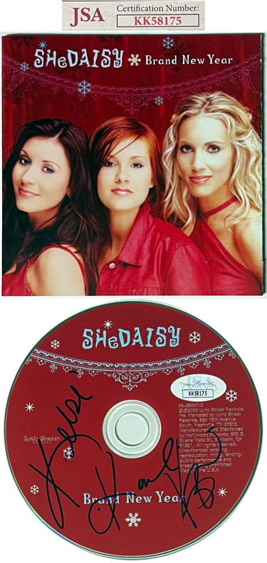 SHeDAISY Band Autographed 2000 Brand New Year Album CD w/Cover Booklet -JSA (3 sigs Kassidy, Kelsi & Kristen Osborn)-Powers Sports Memorabilia