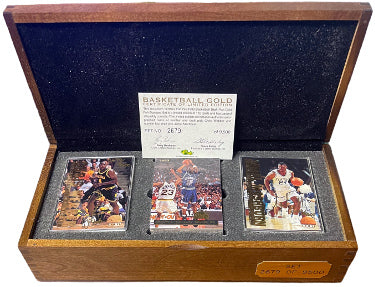 1993 Classic Games Draft Pick Basketball Gold Factory Set /9,500/Mashburn/Weber Autos-Brand New/Pristine-Powers Sports Memorabilia