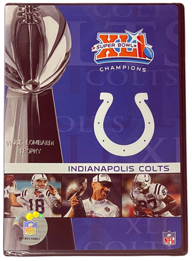 Indianapolis Colts Super Bowl XLI: Champions (DVD 2007)- Brand New/Factory Sealed-Powers Sports Memorabilia