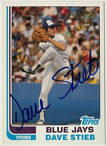 Dave Stieb Autographed 2004 Topps All Time Fan Favorites On Card Auto #FFA-DST (Toronto Blue Jays)-Powers Sports Memorabilia