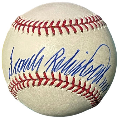 Frank Robinson Autographed Official Rawlings Major League Baseball HOF 82- COA (Baltimore Orioles)-Powers Sports Memorabilia