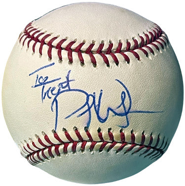 Preston Wilson Autographed Official Rawlings Major League Baseball To Trent- COA (Mets/Marlins/Rockies/Astros)-Powers Sports Memorabilia