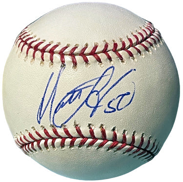 Matt Lawton Autographed Official Rawlings Major League Baseball #50- COA (Minnesota Twins)-Powers Sports Memorabilia