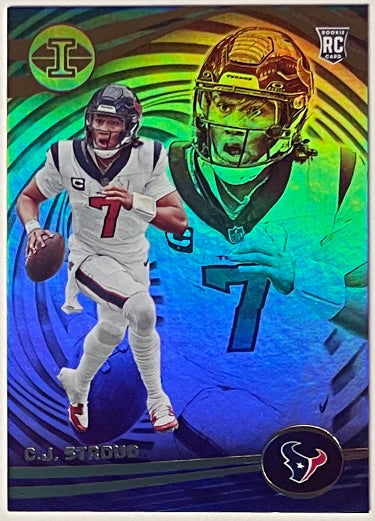 CJ/C.J. Stroud 2023 Panini Illusions Rookie Card (RC) #43 (Houston Texans)-Powers Sports Memorabilia