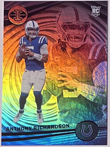 Anthony Richardson 2023 Panini Illusions Blue Rookie Card (RC) #46 (Indianapolis Colts)-Powers Sports Memorabilia