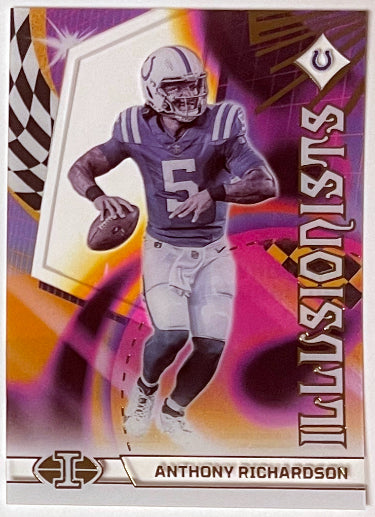 Anthony Richardson 2023 Panini Illusions Rookie Card (RC) #10 (Indianapolis Colts)-Powers Sports Memorabilia