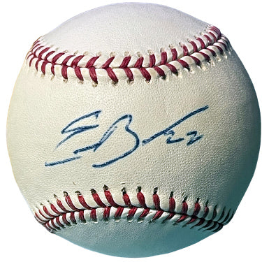 Eric Byrnes Autographed Official Rawlings Major League Baseball #22- COA (Oakland A's/Arizona Diamondbacks)-Powers Sports Memorabilia