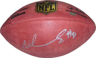Ndamukong Suh Autographed Official NFL New Duke Football- COA (Lions/Rams/Dolphins)-Powers Sports Memorabilia