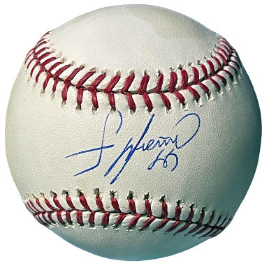 Francisco Liriano Autographed Official Rawlings Major League Baseball #47 tone spots- COA (White Sox/Blue Jays/2006 AS/2017 WSC)-Powers Sports Memorabilia