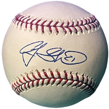 Andy Sonnanstine Autographed Official Rawlings Major League Baseball #21- COA (Tampa Bay Devil Rays)-Powers Sports Memorabilia