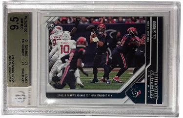 CJ/C.J. Stroud 2023 Panini Instant Rookie Card (RC) #55- Beckett/BGS Graded 9.5 Gem Mint (Sub Grades/Ohio State/Texans) - CTBL_039311-Powers Sports Memorabilia