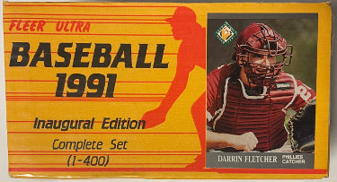 1991 Fleer Ultra MLB Baseball Complete Factory Sealed Set Inaugural Edition 1-400-Powers Sports Memorabilia