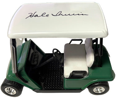 Hale Irwin Autographed SpecCast 1/16 Scale Golf Cart Die Cast Coin Bank NIB?Çô COA (RARE)-Powers Sports Memorabilia