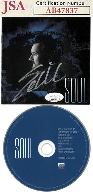Eric Church Autographed 2021 Soul Album Cover Booklet w/ CD & Case- JSA #AB47837-Powers Sports Memorabilia