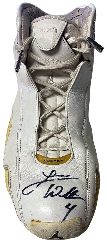 Luke Walton Autographed Nike Air Jordan XX7 Right Basketball Shoe (Lakers-2 X NBA Champ/Cavaliers/Warriors/Kings)?Çô COA-Powers Sports Memorabilia
