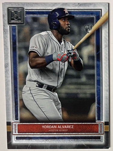 Yordan Alvarez 2020 Topps Museum Collection Rookie Card (RC) #84 (Houston Astros)-Powers Sports Memorabilia
