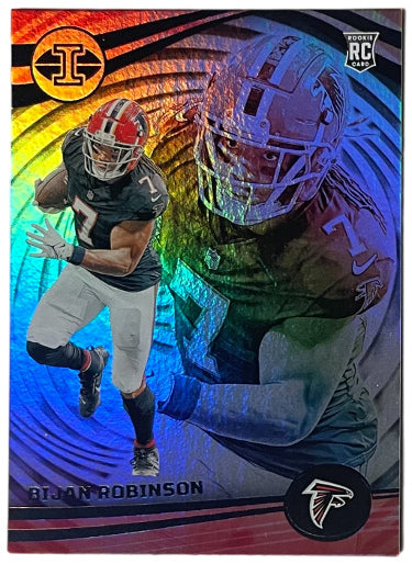 Bijan Robinson 2023 Panini Illusions Rookie Card (RC) #6 (Atlanta Falcons)-Powers Sports Memorabilia