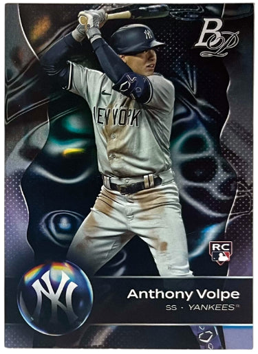 Anthony Volpe 2023 Bowman Platinum Rookie Card (RC) #55 (New York Yankees)-Powers Sports Memorabilia