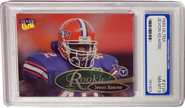 Jevon Kearse 1999 Fleer Ultra Rookie Card (RC) #273R- PRO Graded 8 NM-MT (Florida/Titans)-Powers Sports Memorabilia