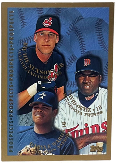 1997 Topps Prospects Rookie Card #257- David Ortiz/Richie Sexson/Daryle Ward-Powers Sports Memorabilia