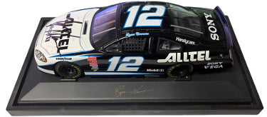 Ryan Newman Autographed 2003 Team Caliber OS #12 Alltel Dodge 1:24 Scale NASCAR Diecast w/ Base-Powers Sports Memorabilia