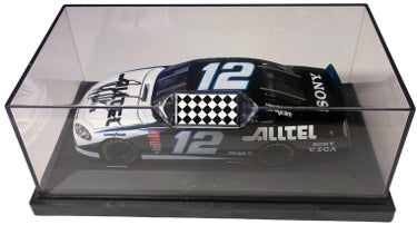 Ryan Newman Autographed 2003 Team Caliber OS #12 Alltel Dodge 1:24 Scale NASCAR Diecast w/ Custom Case-Powers Sports Memorabilia