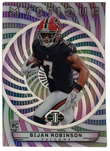 Bijan Robinson 2023 Panini Illusions Rookie Card (RC) #3 (Atlanta Falcons)-Powers Sports Memorabilia