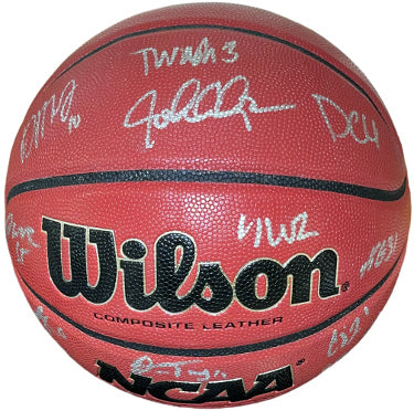 2021-22 Kentucky Wildcats team Autographed Wilson NCAA Basketball 12 sigs Beckett John Calipari/Washington/Tshiebwe/Toppin/Brooks-Powers Sports Memorabilia
